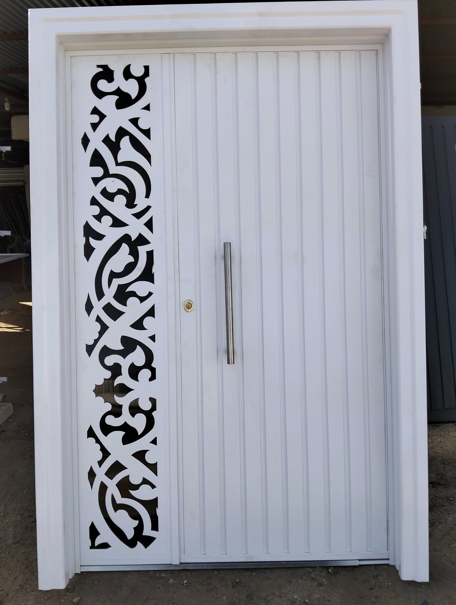 Porte d’entrée métallique